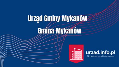 gmina mykanów kontakt|Urząd Gminy Mykanów